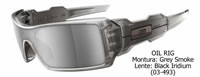 Oakley Oil Rig Grey Smoke-Black Iridium (03-493)